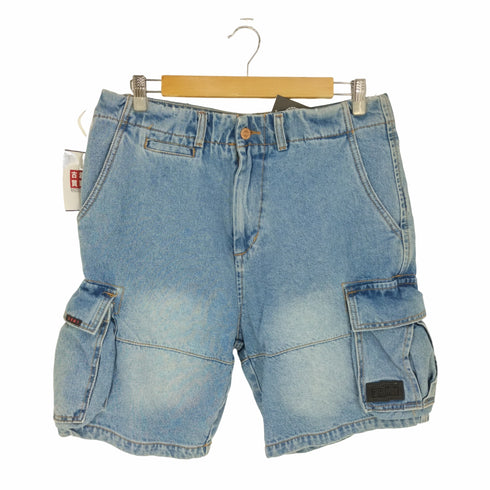 グライミー GRIMEY Bermuda Grimey Yanga Cargo Denim Shorts カーゴデニムショートパンツ ショーツ メンズ 32