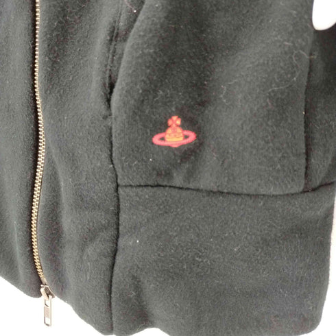 ヴィヴィアン ウェストウッド レッド レーベルチョイス VivienneWestwoodRedLabel CHOICE アシメントリージップアップパーカー オーブ刺繍 メンズ 2