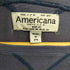 アメリカーナ Americana アーチロゴ Vガゼット刺繍 七分丈 カットソー レディース