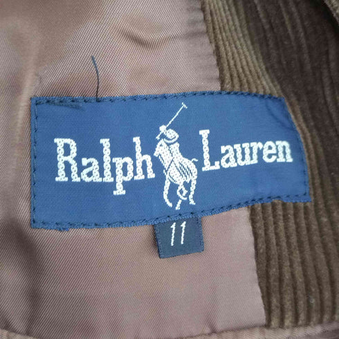 ラルフローレン RALPH LAUREN コーデュロイ 2Bテーラードジャケット レディース 11