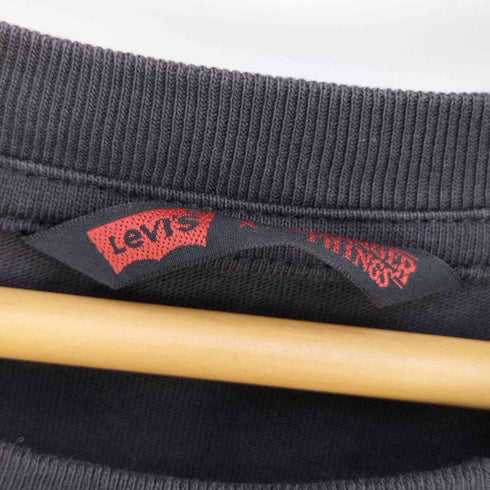 リーバイス Levis ×NETFLIX STRANGE BATWING LOGO TEE ストレンジバットウィングロゴTシャツ メンズ import:XL
