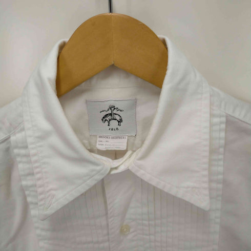 ブラックフリースバイブルックスブラザーズ BLACK FLEECE BY BROOKS BROTHERS プリーツ切替ボタンダウンシャツ メンズ BB0