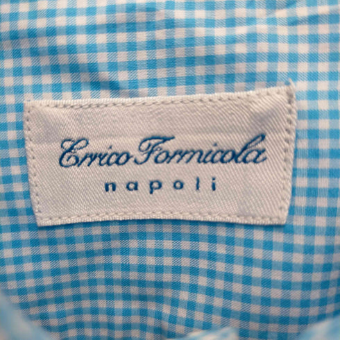 エッリコフォルミコラ ERRICO FORMICOLA カッタウェイ長袖シャツ メンズ M