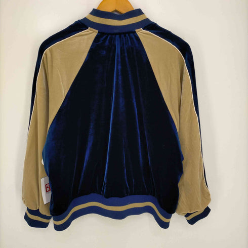 M TO R ムウトアール TIGER EMBROIDERY VELOR SOUVENIR JACKET ベロア スーベニアジャケット メンズ 38