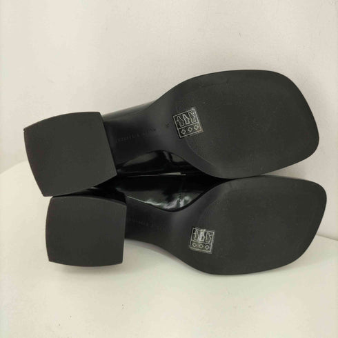 チャールズキース CHARLES & KEITH アシメトリック ペニーローファーミュール レディース JPN:36