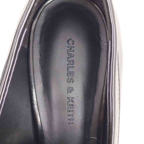 チャールズキース CHARLES & KEITH アシメトリック ペニーローファーミュール レディース JPN:36