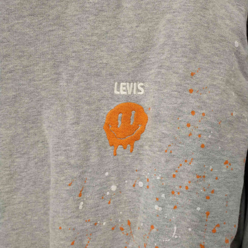 リーバイス Levis gold tab ペイント加工クルーネックスウェット メンズ JPN:M