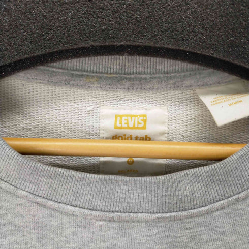 リーバイス Levis gold tab ペイント加工クルーネックスウェット メンズ JPN:M