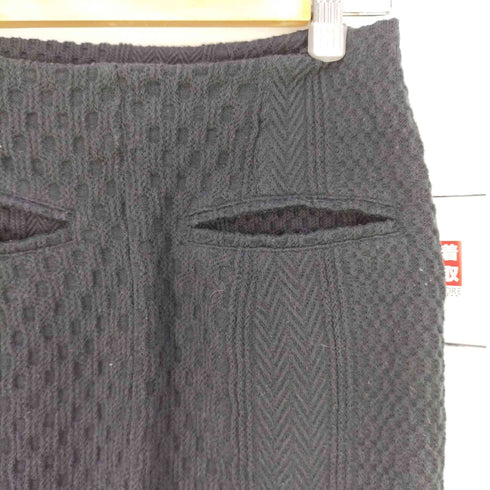 ロンハーマンカルフォルニア Ron Herman California バックヘムスリット ケーブル編み ニットスカート レディース