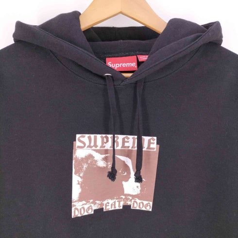 シュプリーム Supreme Dog Eat Dog Hooded Sweatshirt フーデットスウェットシャツ プルオーバーパーカー メンズ import:S