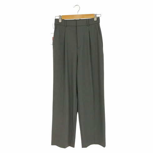 ユニクロ UNIQLO タックワイドパンツ レディース JPN:M