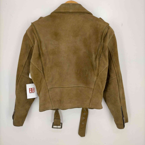 エイチエスパイロット HN.PILOT 牛革 スエード ダブルライダース メンズ import:S