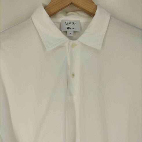 サンスペル Sunspel 別注 Heavy Cotton Polo Shirt ポロシャツ メンズ import:M