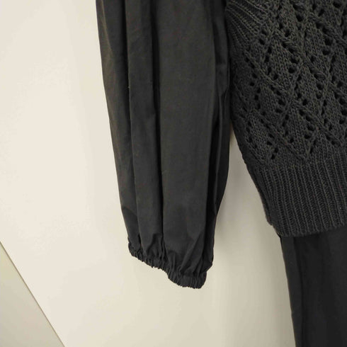 ビーミングバイビームス B:MING by BEAMS ニットベスト付き ワンピース レディース S
