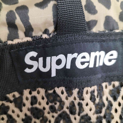 シュプリーム Supreme Mesh Backpack Leopard レオパード メッシュバックパック メンズ