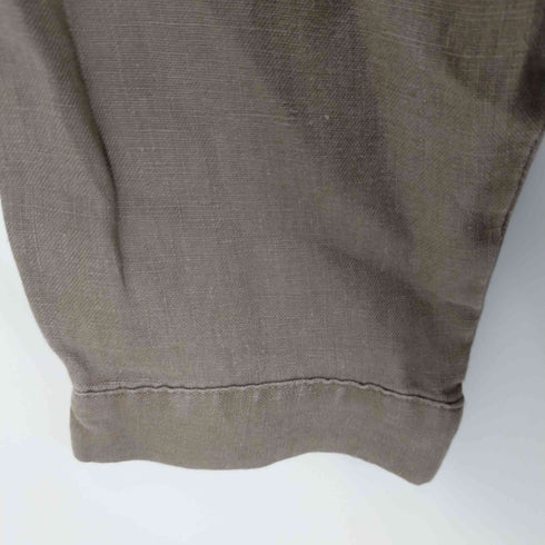 ザラ ZARA Vネックリネンブラウス レディース L
