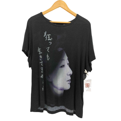 ブラックスキャンダルヨウジヤマモト BLACK Scandal Yohji Yamamoto 20SS 顔柄丸首半袖A メンズ JPN:3