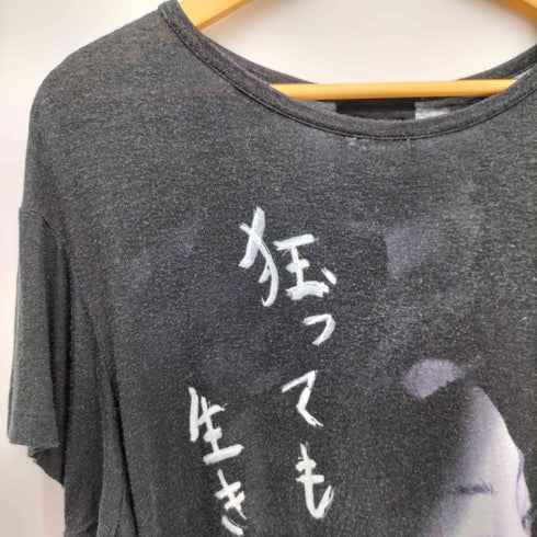 ブラックスキャンダルヨウジヤマモト BLACK Scandal Yohji Yamamoto 20SS 顔柄丸首半袖A メンズ JPN:3