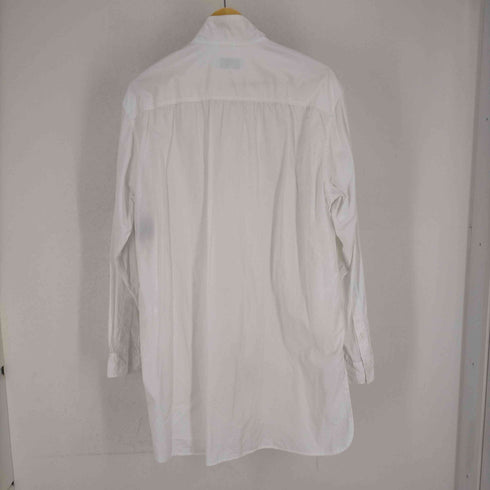 ヨウジヤマモトプールオム Yohji Yamamoto POUR HOMME 23AW DOUBLE LEFT PANEL STAND COLLAR SHIRT メンズ JPN:3