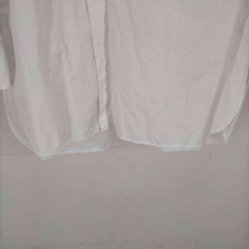 ヨウジヤマモトプールオム Yohji Yamamoto POUR HOMME 23AW DOUBLE LEFT PANEL STAND COLLAR SHIRT メンズ JPN:3