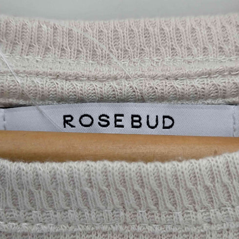 ローズバット ROSEBUD ビックシルエット長袖カットソー レディース F