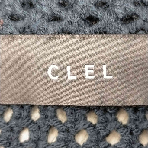 CLEL Watermark Knitting Loose Mesh Drivers Knit メンズ JPN:S