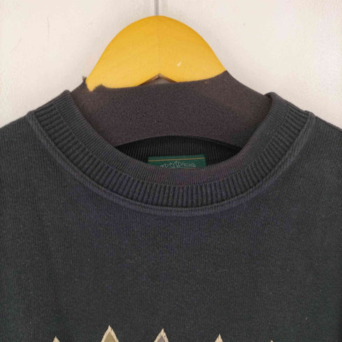 CRAFT MOVIE フロント刺繍クルーネックスウェット メンズ import:M