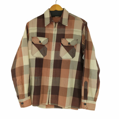 リーバイス Levis RED TAB チェック ジップアップ シャツジャケット メンズ JPN:M