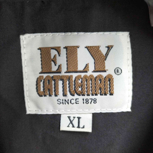 ely cattleman 薔薇刺繍 L/S ウエスタンシャツ メンズ import:XL