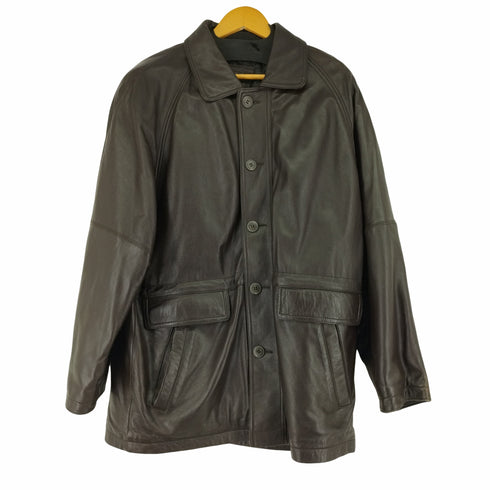 DOPIO ラムレザーハーフコート メンズ import:M