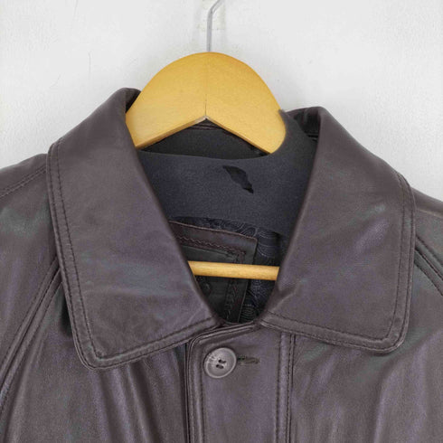 DOPIO ラムレザーハーフコート メンズ import:M