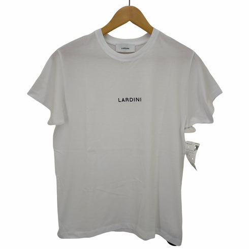 ラルディー二 LARDINI フロントロゴ クルーネックTシャツ メンズ JPN:XS