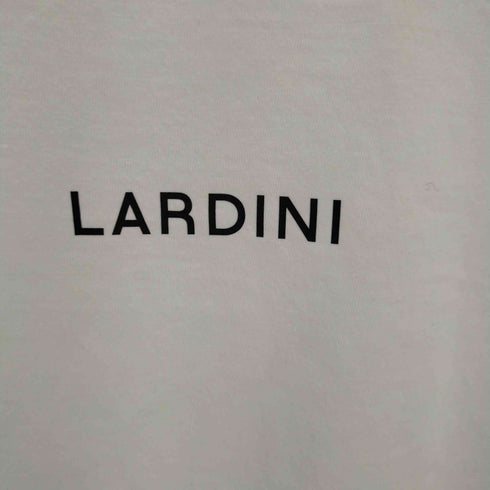 ラルディー二 LARDINI フロントロゴ クルーネックTシャツ メンズ JPN:XS