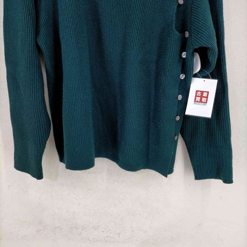 ロクビューティーアンドユースユナイテッドアローズ 6 BEAUTY & YOUTH UNITED ARROWS ZIGZAG BUTTON KNIT レディース JPN:36