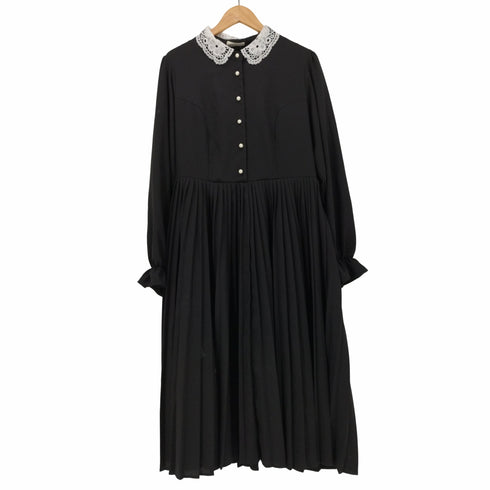 m♡petit by misako レース 足つきボタン マキシ ワンピース レディース JPN:XL