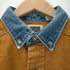 ROUGH STOCK by Panhandle Slim USA製 デニム切替 ボタンダウンシャツ メンズ import:M