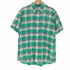 ブルックスブラザーズ BROOKS BROTHERS インドコットン マドラスチェック S/S ボタンダウン シャツ メンズ import:M