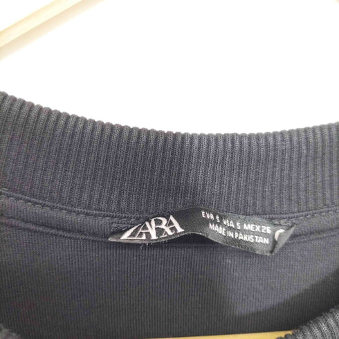 ザラ ZARA ショートスリーブスウェット レディース import:S