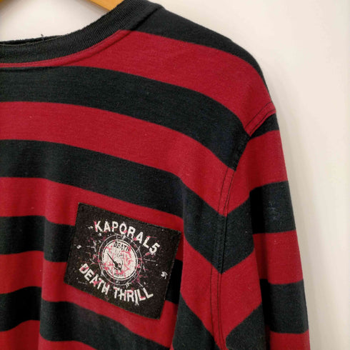 REDLINE バックスカルプリント ボーダーTシャツ メンズ JPN:XL