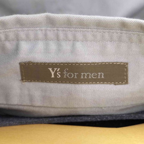 ワイズフォーメン Ys for men 茶タグ 片ポケット L/Sシャツ メンズ