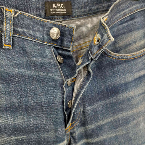 アーペーセー A.P.C. PETIT STANDERD スキニーデニムパンツ メンズ 28