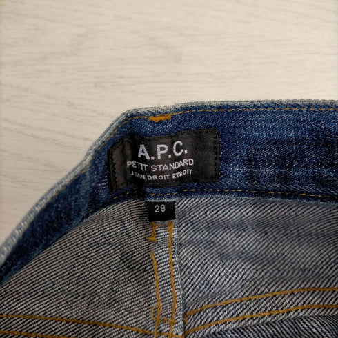 アーペーセー A.P.C. PETIT STANDERD スキニーデニムパンツ メンズ 28