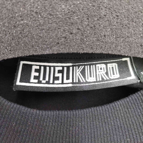 エヴィスクロ EVISU KURO 両面プリント S/S Tシャツ メンズ import:M