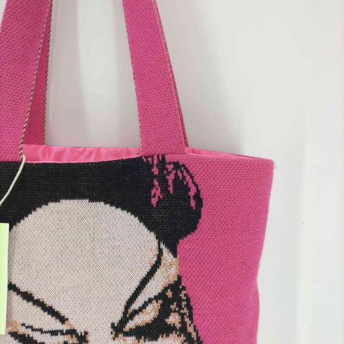 ボンジュールレコーズ bonjour records 編み物☆堀ノ内 Divine Knit Tote Bag レディース