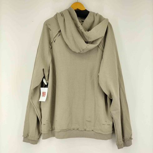 NOTFORMAD インサイドアウトデザインジップパーカー メンズ import:L