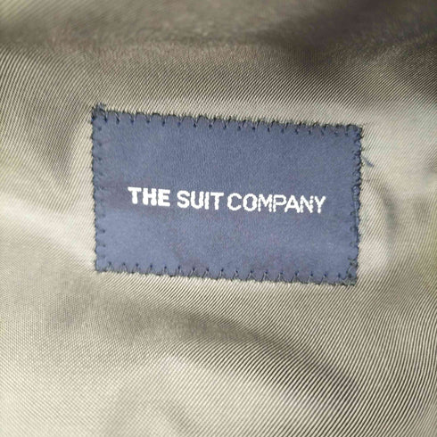 スーツセレクト SUIT SELECT セットアップ シルク混 ストライプ 2Bテーラドジャケット スラックス メンズ JPN:L