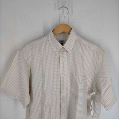 ジェイプレス J.PRESS 半袖チェック柄シャツ メンズ JPN:L