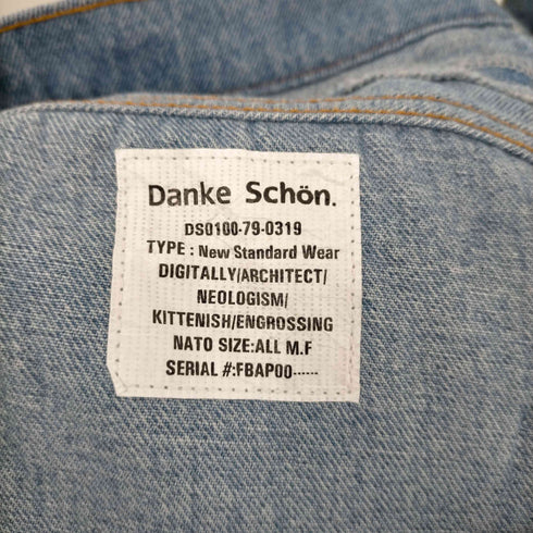 ダンケシェーン Danke Schon reDNM 90degrees/リメイクデニム メンズ JPN:L