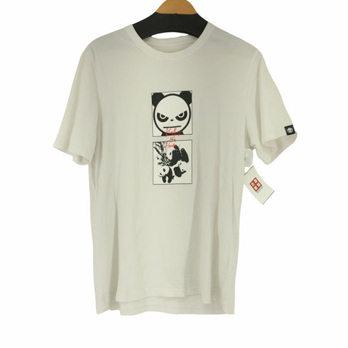 ハイパンダ HIPANDA ラバープリント S/S Tシャツ メンズ JPN:M
