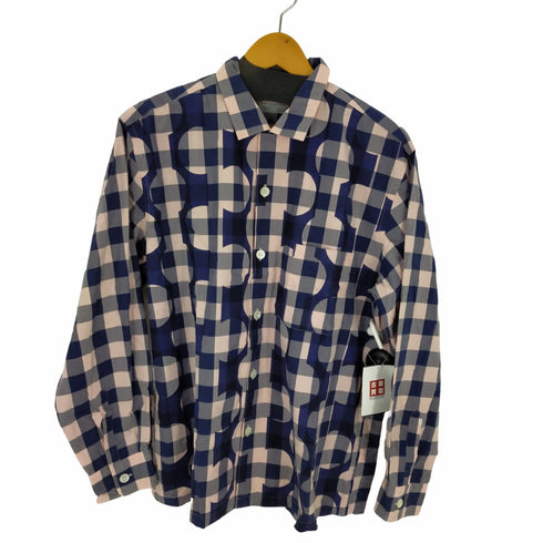 コムデギャルソンオム COMME des GARCONS HOMME AD2001 田中期 田中オム ブロックパターン シャツ メンズ